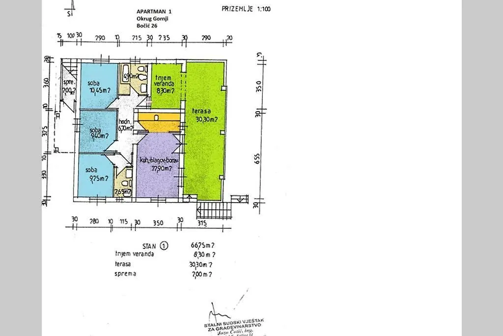 Apartman Mladen Trogir Apartment